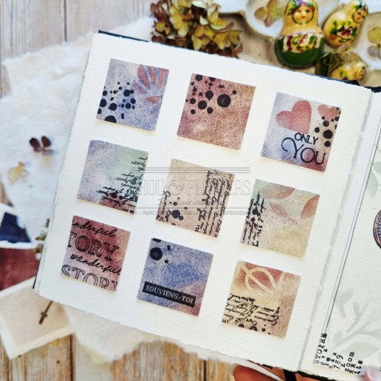 kit aquarelle en collaboration avec Isaro pour la collection La clé des souvenirs
