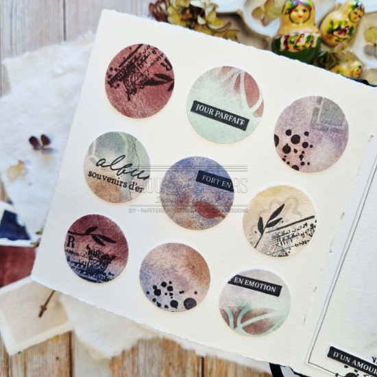kit aquarelle en collaboration avec Isaro pour la collection La clé des souvenirs