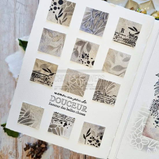 kit aquarelle en collaboration avec Isaro pour la collection La clé des souvenirs