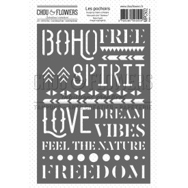 POCHOIR BOHO SPIRIT