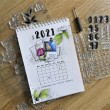 TAMPON CLEAR CALENDRIER PERPETUEL