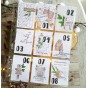 TAMPON CLEAR CHIFFRE DE NOEL