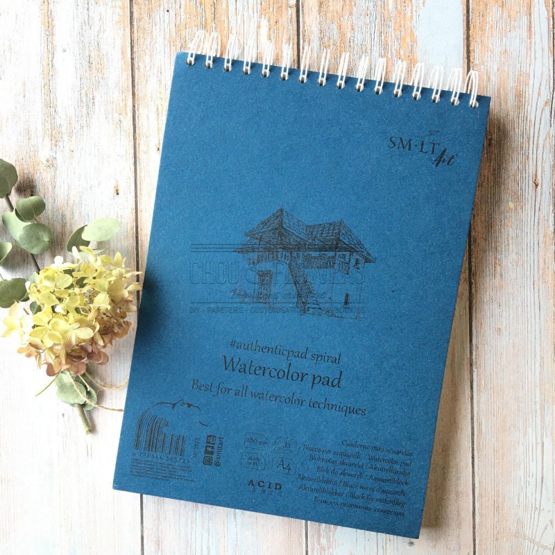 Carnet de croquis d'artiste Aquarelle Papier Bloc-notes pour Peinture  Journal de dessin Creative Notebook A5