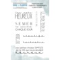 TAMPON CLEAR LES MOTS HEUREUX