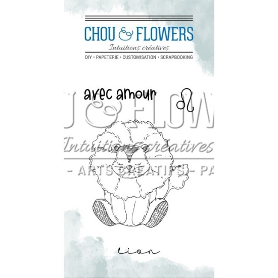 TAMPON CLEAR DOUDOU LION