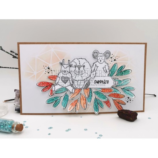 TAMPON CLEAR DOUDOU LION