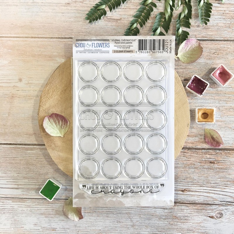 TAMPON CLEAR FOND RONDS PALETTE