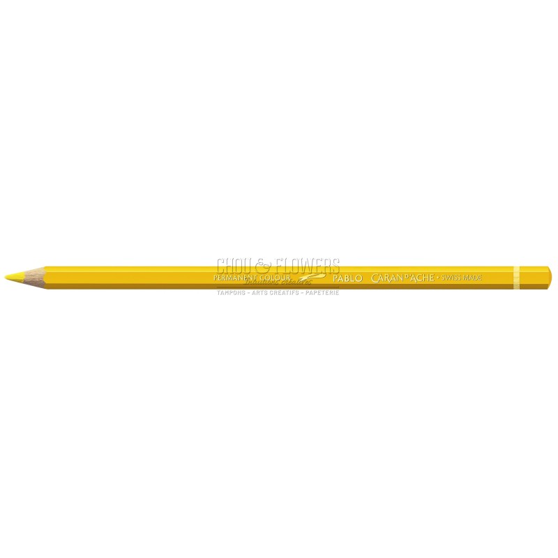 CRAYON PABLO CARAND'ACHE JAUNE 010