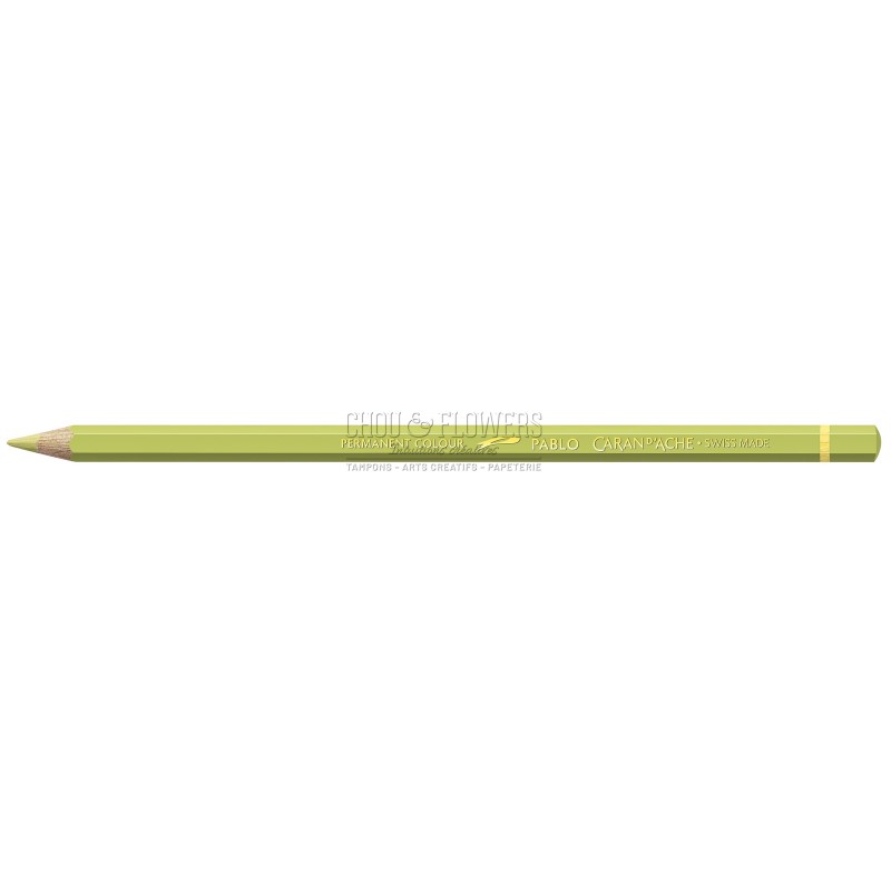 CRAYON PABLO CARAND'ACHE JAUNE OLIVE 015