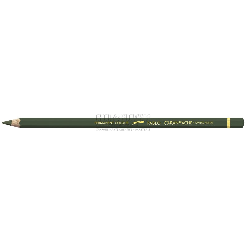 CRAYON PABLO CARAND'ACHE OLIVE NOIR 019