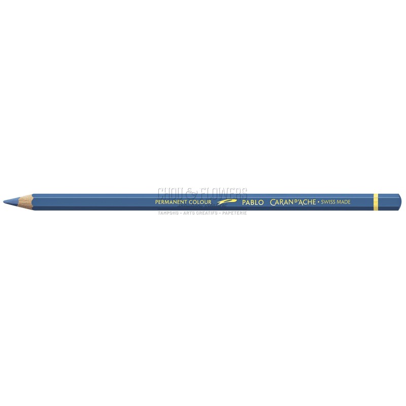 CRAYON PABLO CARAND'ACHE BLEU GRIS 145