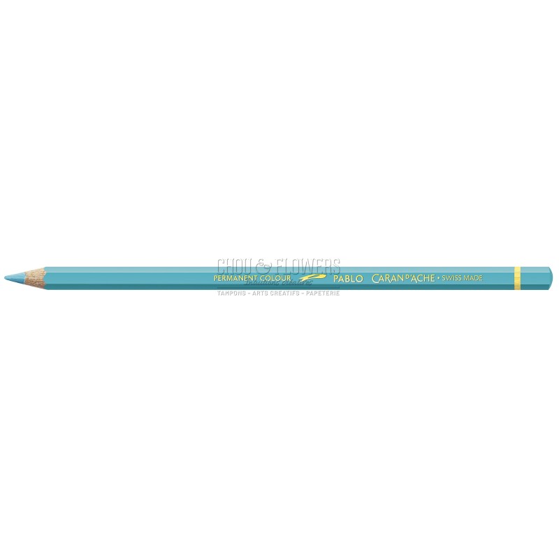 CRAYON PABLO CARAND'ACHE BLEU TURQUOISE 171