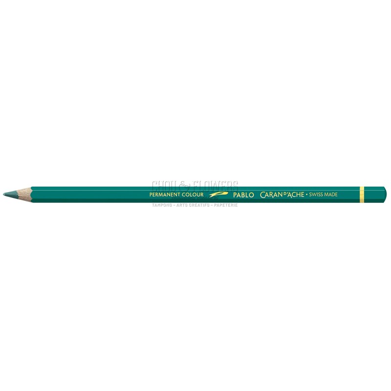 CRAYON PABLO CARAND'ACHE BLEU VERDATRE 190