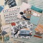 COLLECTION DE PAPETERIE CREATIVE NAUTIQUE 10 PAPIERS