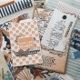 COLLECTION DE PAPETERIE CREATIVE NAUTIQUE 10 PAPIERS