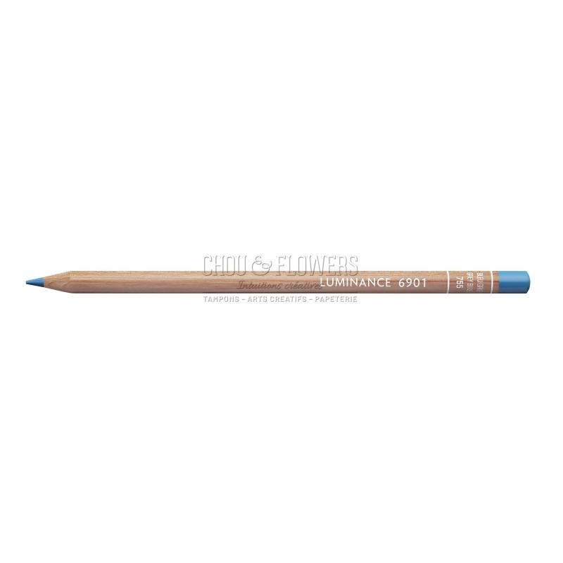 CRAYON LUMINANCE BLEU GRIS 755