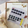 PALETTE AQUARELLE TINTED CHARCOAL
