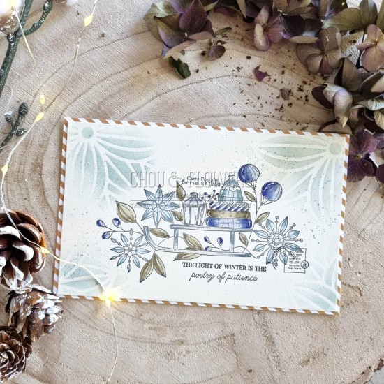 MASQUE FLEUR D'HIVER