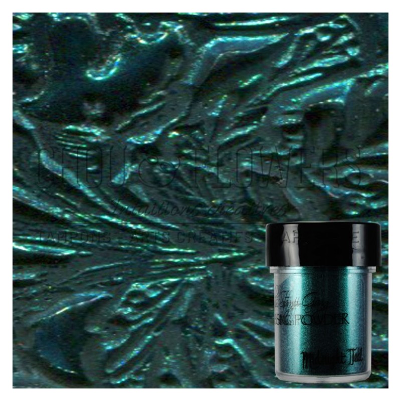 POUDRE A EMBOSSER MIDNIGHT TEAL