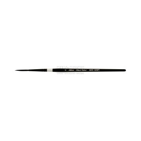 N°4 PINCEAU AQUARELLE BLACK VELVET SCRIPT LINER SERIE 3007S SILVER BRUSH