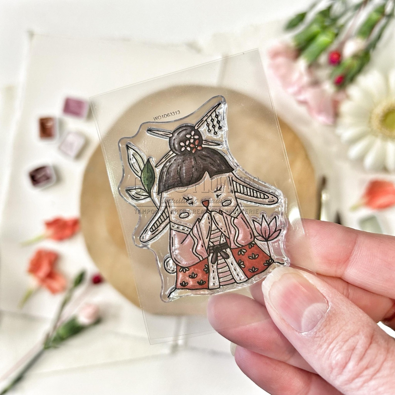 Joyful Home Tampon Transparent En Caoutchouc Pour La Fabrication De