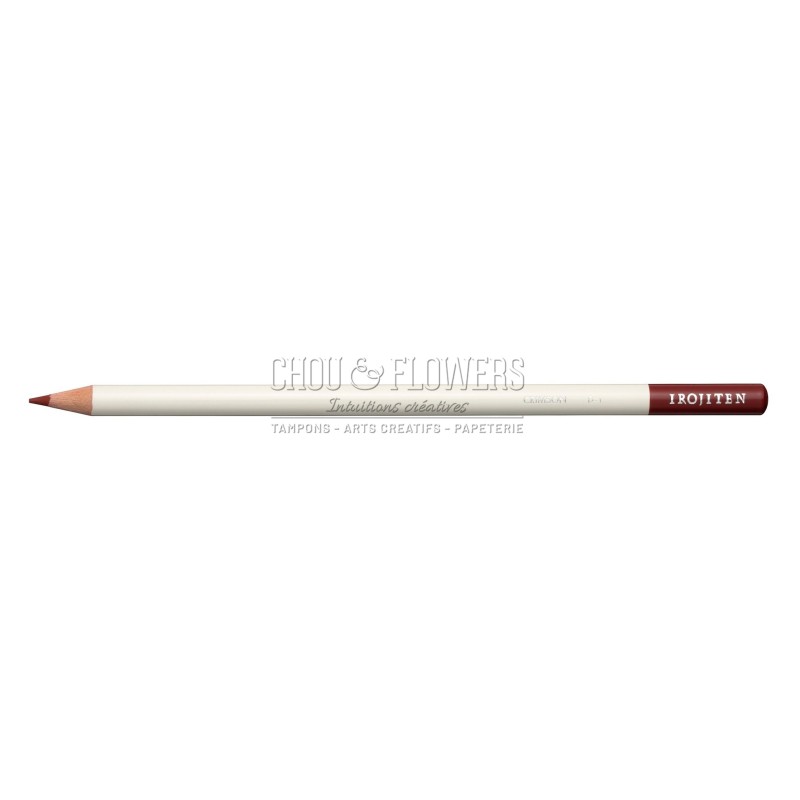 CRAYONS DE COULEUR IROJITEN, CRIMSON