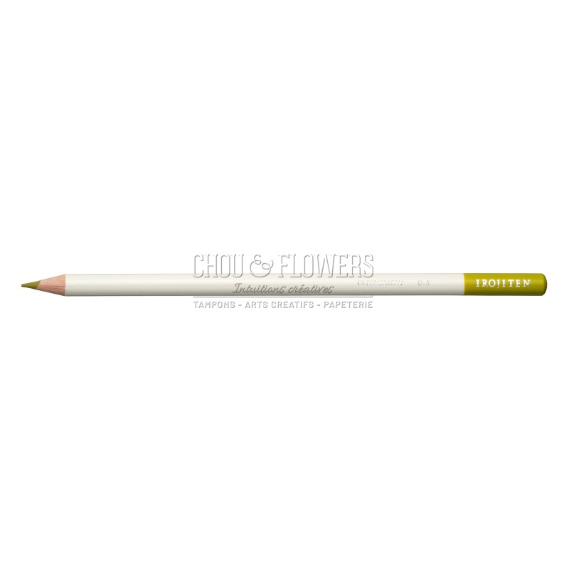 CRAYON DE COULEUR IROJITEN, OLIVE YELLOW