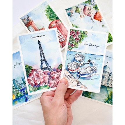 Chou and Flowers - Les défis So Chou été 2026 : DEFI N° 1 "cartes postales"
